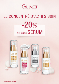 Le concentré d'actifs Soin : offre exclusive sur votre Sérum